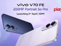 VIVO V70 FE: Smartphone dengan Kamera 200 MP dan Baterai 7000 mAh